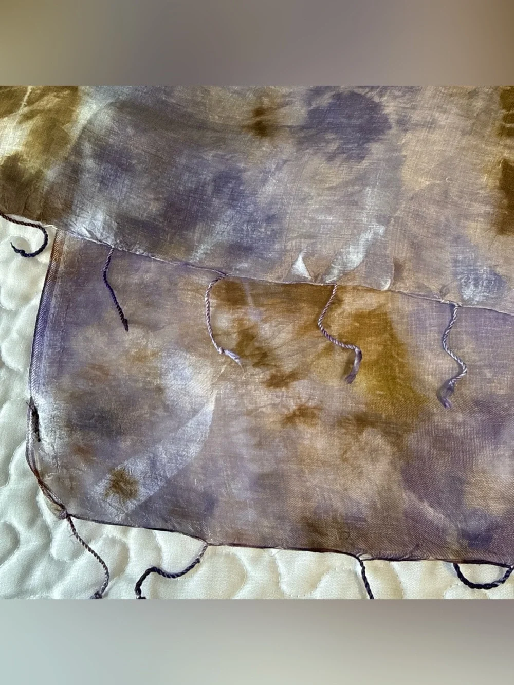 Silk Collection Rectangle Silk Large Scarf 33